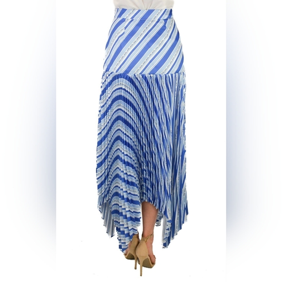 NWT sz 4 $976 Hellessy pleated handkerchief skirt - Picture 4 of 6